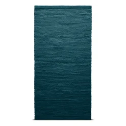 Alfombra Cotton 75x200 cm, Petroleum (azul petróleo)