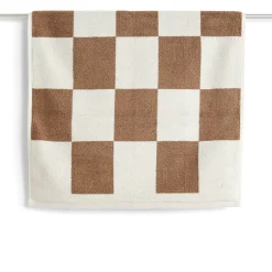 Alfombra de baño Check 50x90 cm, Cappuccino