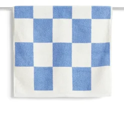 Alfombra de baño Check 50x90 cm, Sky blue