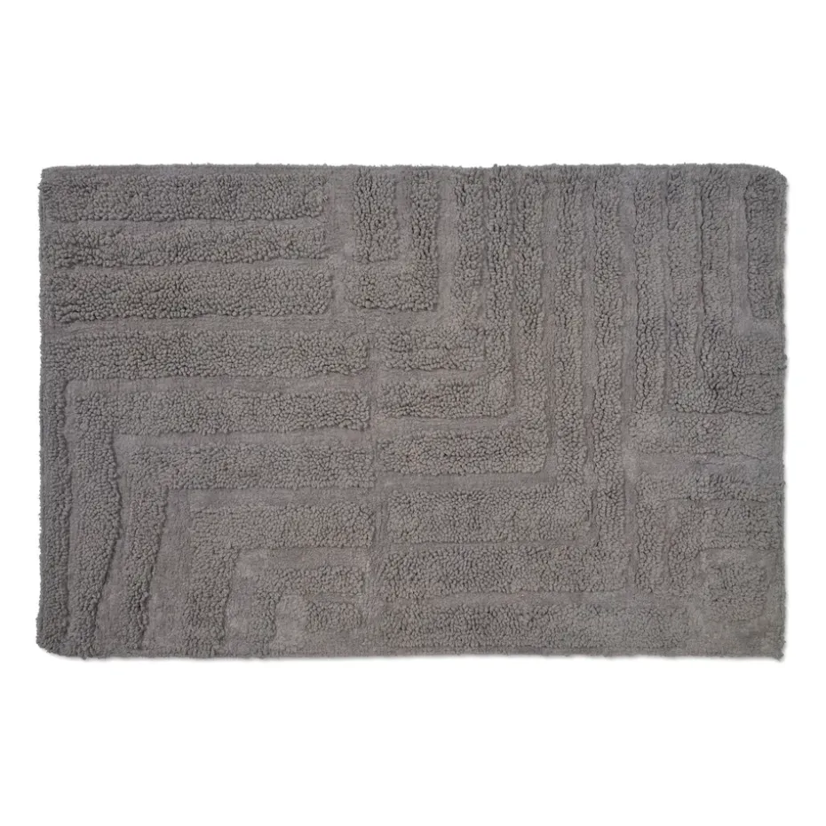 Alfombra de baño Field 60x90 cm, Grey