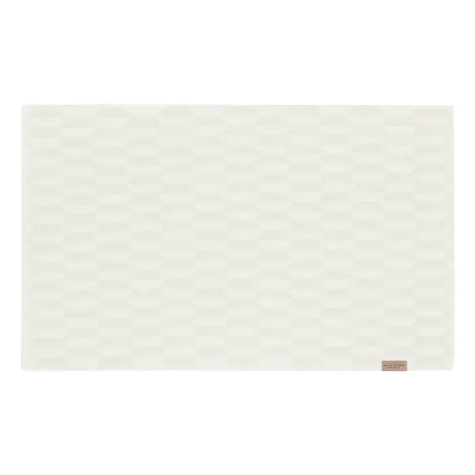 Alfombra de baño Geo 50x80 cm, Off white
