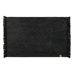 Alfombra de baño Morocco 50x80 cm, Black-grey