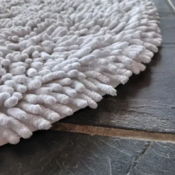Alfombra de baño Rasta, pequeña, blanco