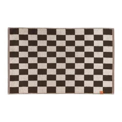 Alfombra de baño Retro 50x80 cm, Chocolate