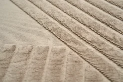 Alfombra de baño Stripes 50x90 cm, Beige