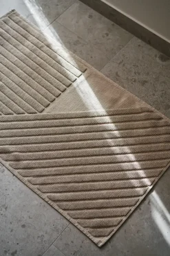 Alfombra de baño Stripes 50x90 cm, Beige
