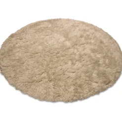Alfombra de lana Cloudy Ø160 cm, Beige