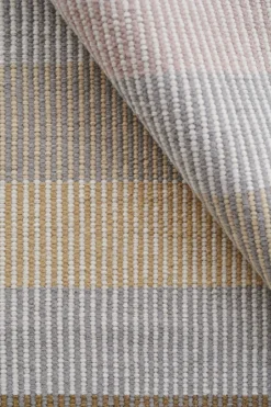 Alfombra de lana Devise 80 x280 cm, Mustard