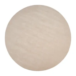 Alfombra de lana Halo Cloud redonda, Beige, Ø300 cm