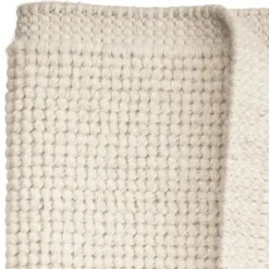 Alfombra de lana Himla natural (beige claro), 80 x 150 cm