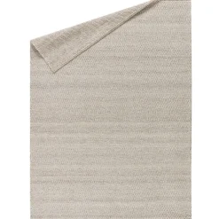 Alfombra de lana Lea blanco natural, 170x240 cm