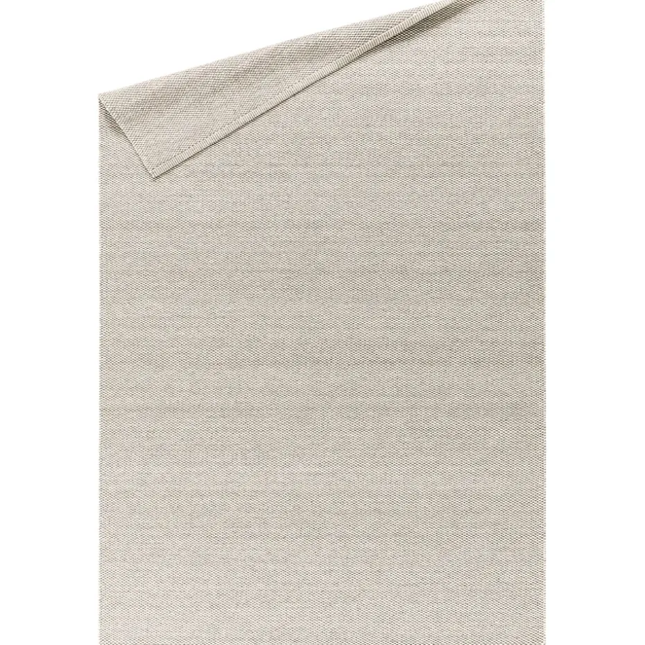 Alfombra de lana Lea blanco natural, 200x300 cm