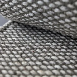 Alfombra de lana Lea gris natural, 200x300 cm