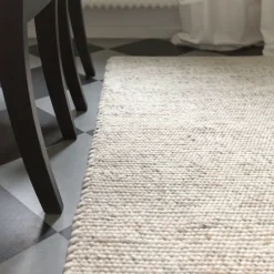 Alfombra de lana Merino, Granit, 170x230 cm