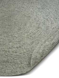 Alfombra de lana Merino redonda Ø200 cm, Green