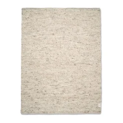 Alfombra de lana Merino 170x230 cm, beige natural