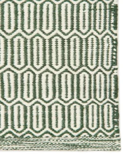 Alfombra de lana Mohini 170x240 cm, Green