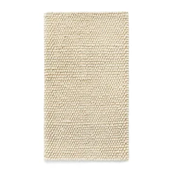 Alfombra de lana Peas 80 x 140 cm, Soft grey