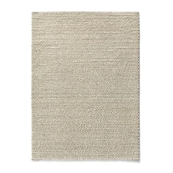 Alfombra de lana Peas 170 x 240 cm, Soft grey
