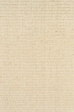 Alfombra de lana Terrain blanco natural, 200x300 cm