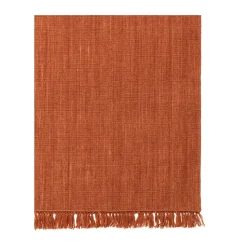 Alfombra de pasillo Nanda, Rust Melange, 80x250 cm
