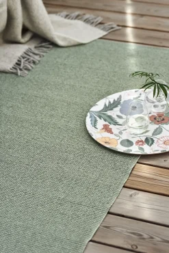 Alfombra de plástico Mellow verde, 70x200cm