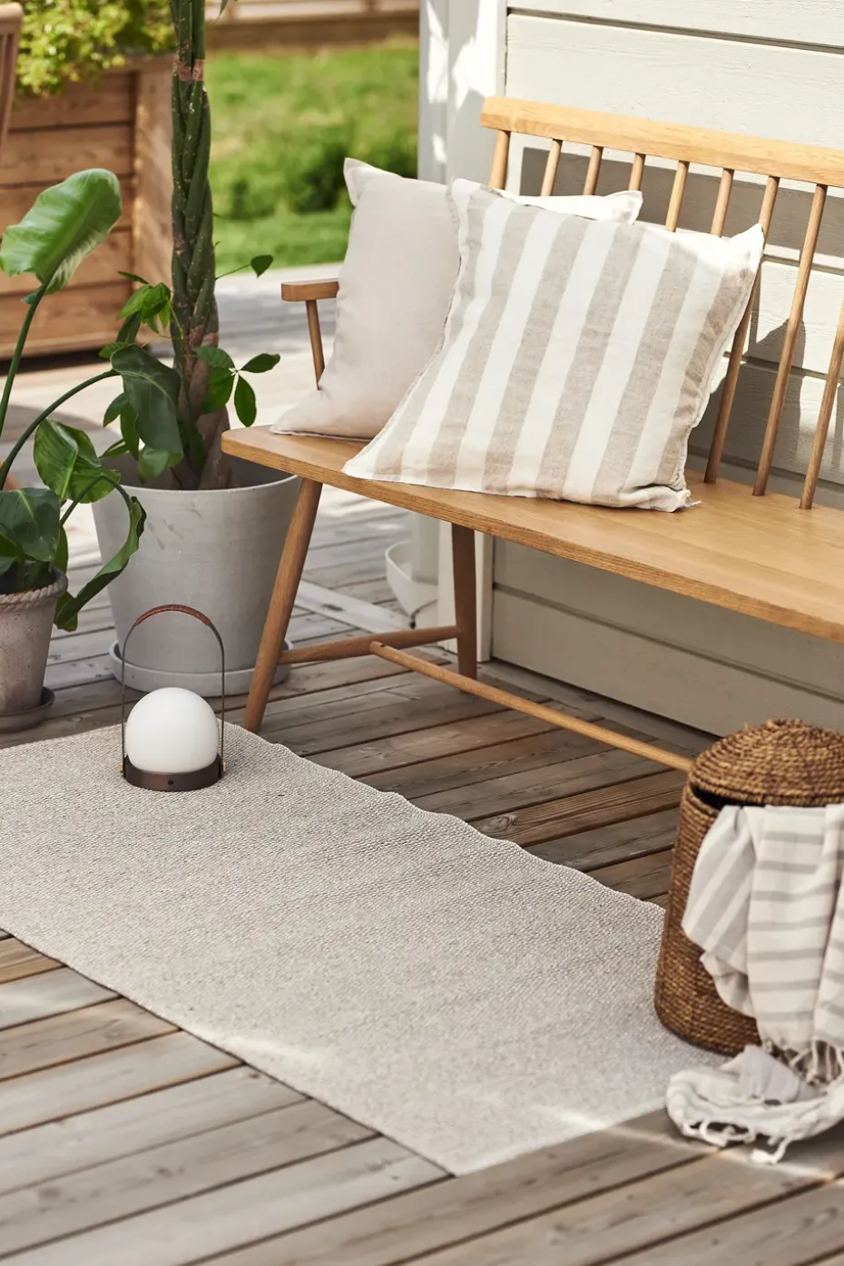 Alfombra de plástico Mellow greige, 70x250cm