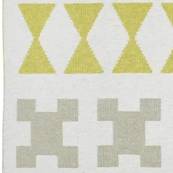 Alfombra de plástico Paris, amarillo-gris