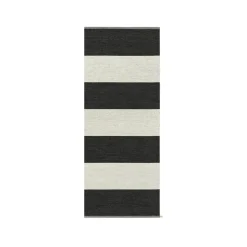 Alfombra de recibidor Wide Stripe Icon, Midnight black 200x85 cm