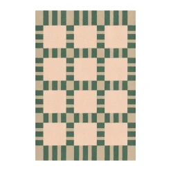 Alfombra de yute Evelina Kroon 200x300 cm, Korean chives