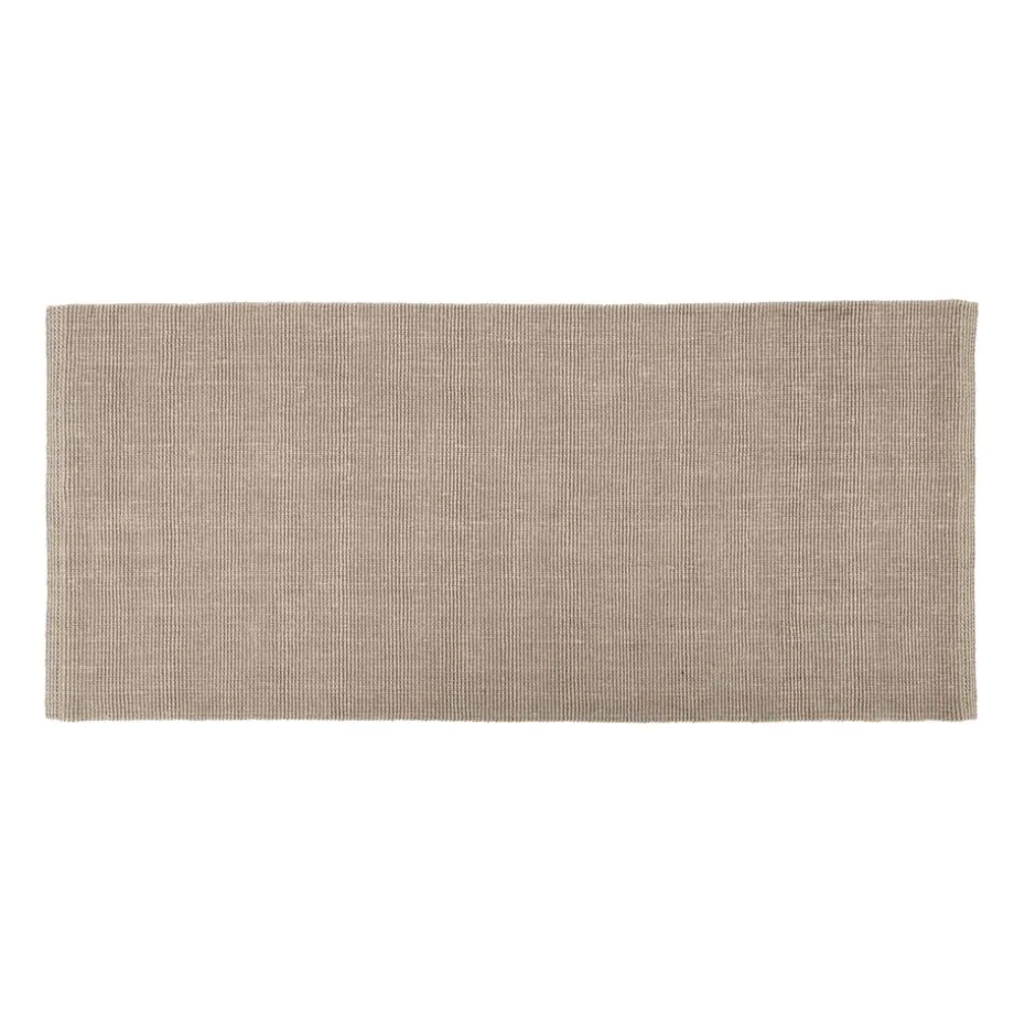 Alfombra de yute Fiona 80x180 cm, gris