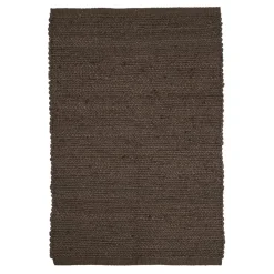 Alfombra de yute Merida marrón, 60x90 cm