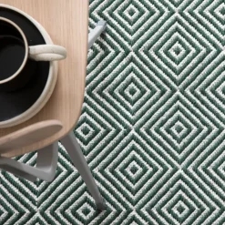 Alfombra Diamond 200x300 cm, Green