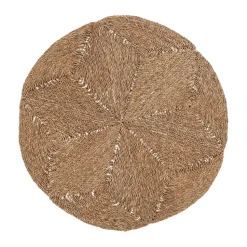 Alfombra Esther Star Ø120 cm, Natural