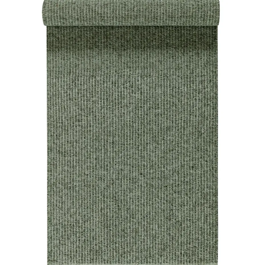 Alfombra Fallow dusty green, 70x250cm