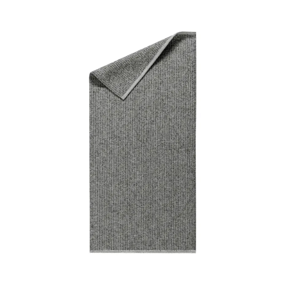 Alfombra Fallow gris oscuro, 70x150cm