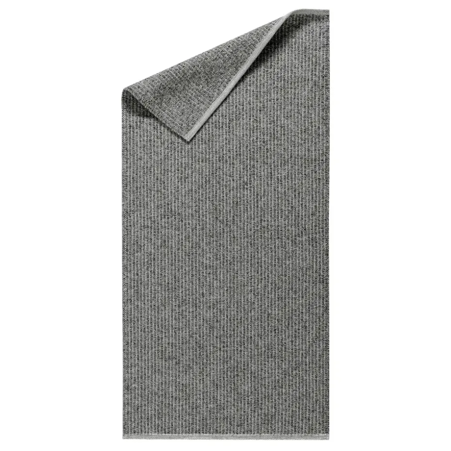 Alfombra Fallow gris oscuro, 70x150cm