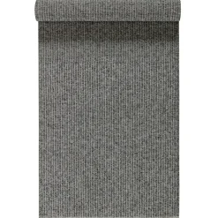 Alfombra Fallow gris oscuro, 70x150cm