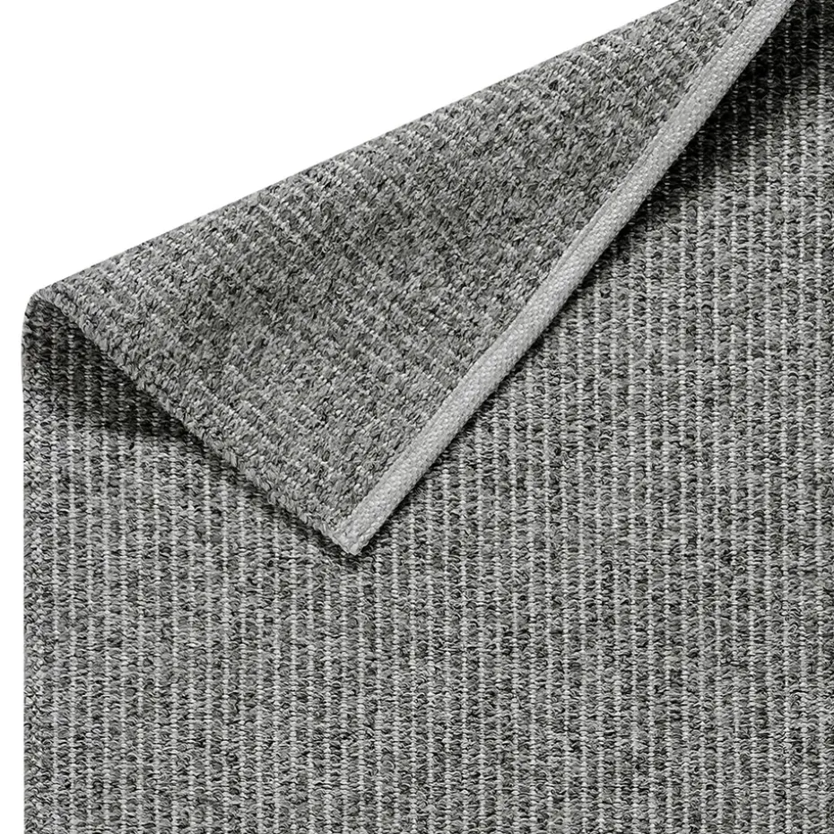 Alfombra Fallow gris oscuro, 70x150cm