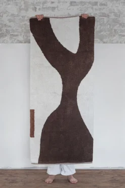 Alfombra Figura, Brown, 70x150 cm