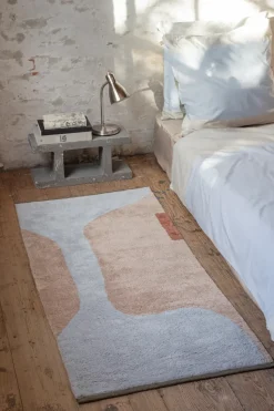 Alfombra Figura, Light blue, 70x150 cm