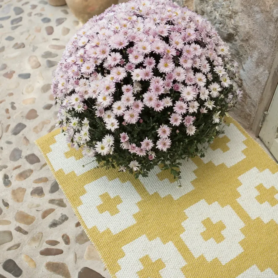 Alfombra Flower sun, 70 x 100 cm