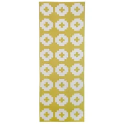 Alfombra Flower sun, 70 x 200 cm