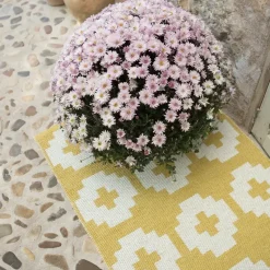 Alfombra Flower sun, 70 x 200 cm