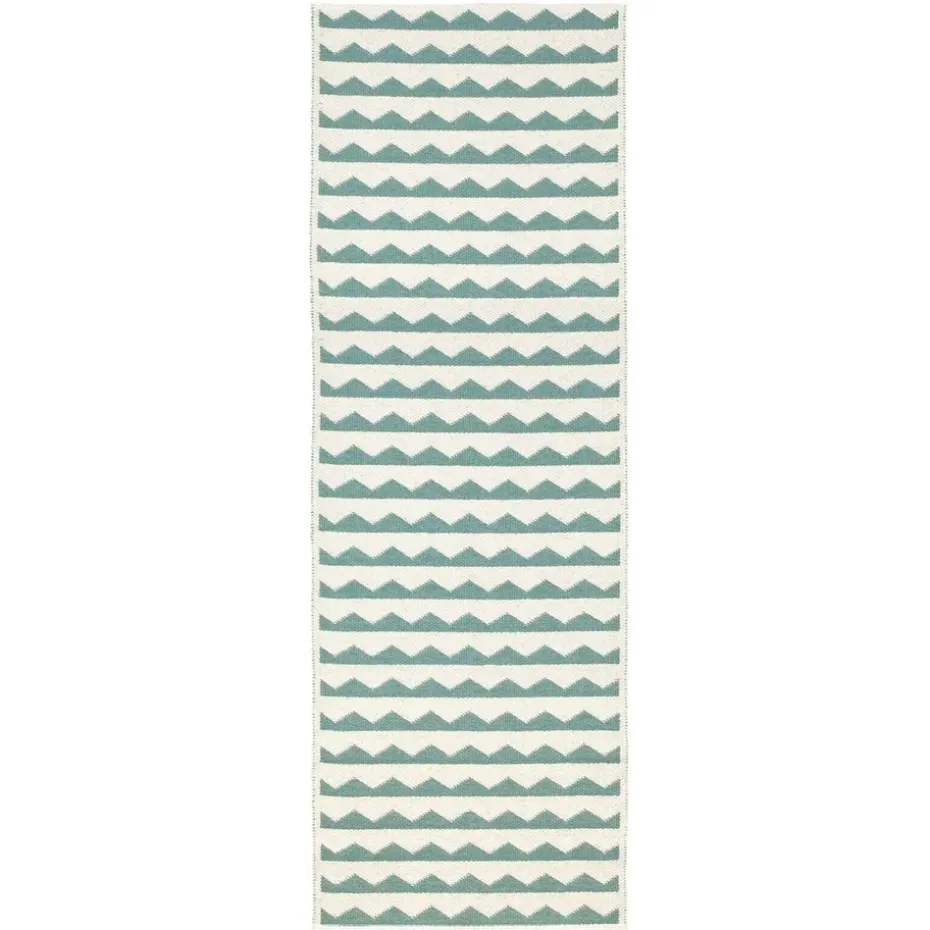 Alfombra Gittan, aqua, 70 x 300 cm