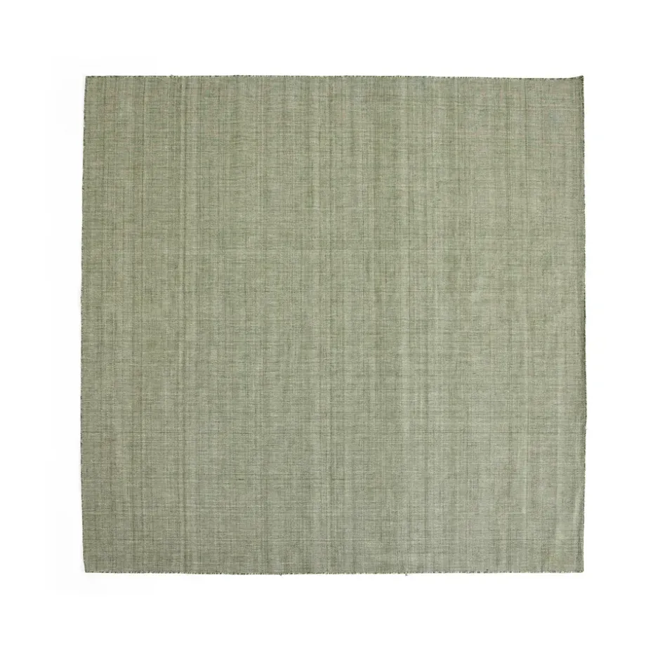 Alfombra Haze, Verde, 230x230 cm