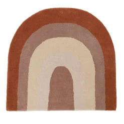 Alfombra infantil Rainbow 88x90 cm, Choko