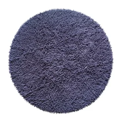 Alfombra redonda Rasta Ø120 cm, Navy