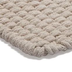 Alfombra Rope natural, 50 x 80 cm