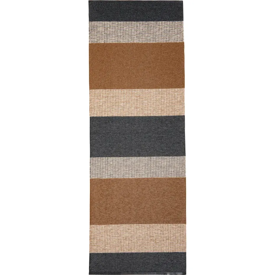 Alfombra Seasons cacao (marrón-negro), 70x100 cm